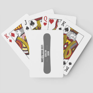 More Method Less Double Cork Playing Cards