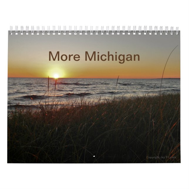 More Michigan Calendar (Cover)