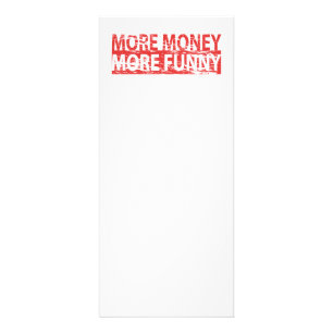 More money – more funny rack card