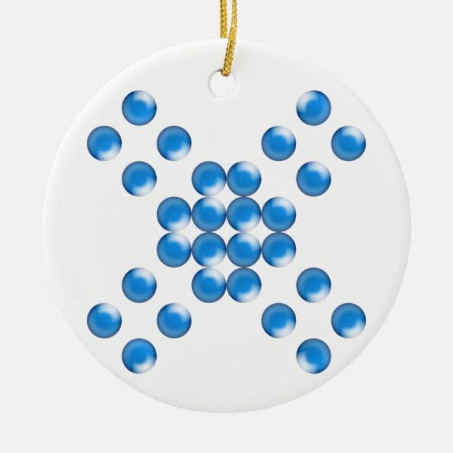 more more nipples ceramic tree decoration (Front)