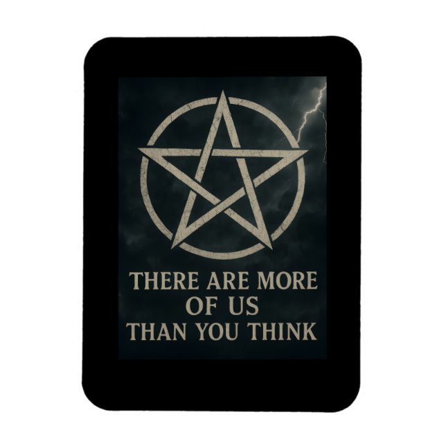 More of us Wicca Magnet (Vertical)