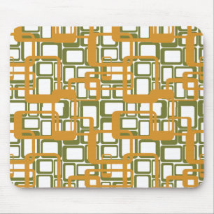 More Open Mid-Century Modern Rectangles Again  Mouse Pad