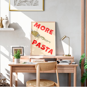 More Pasta Italian Bar Poster