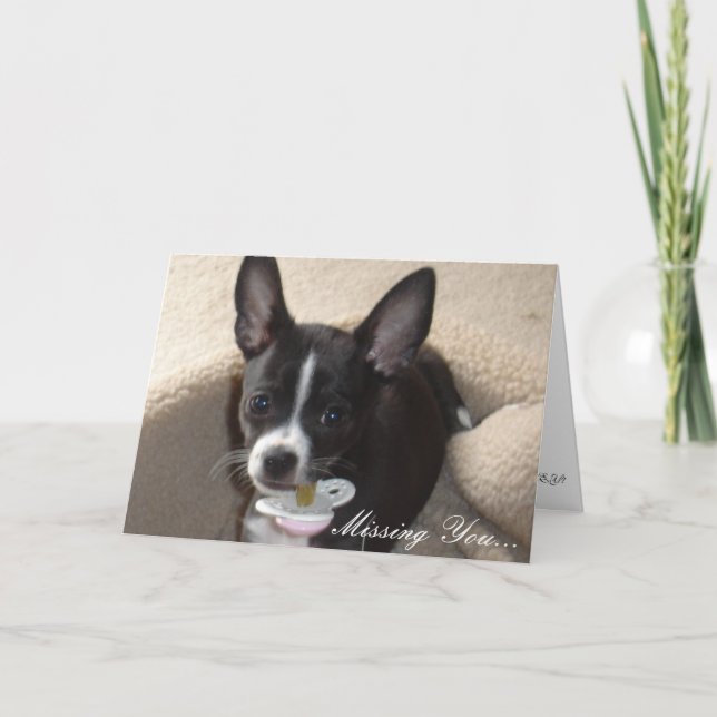 more pics 008, Missing You... Card (Front)