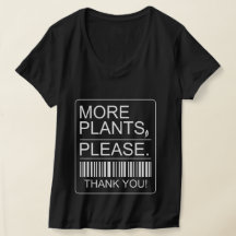 More Plants Please Plant Lover Women's V-Neck