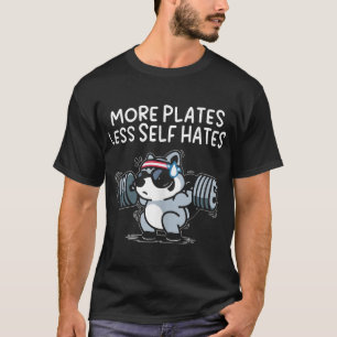 More Plates Less Self Hates Possum Gym Tank