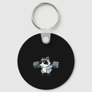 More Plates Less Self Hates Ssum Gym Key Ring