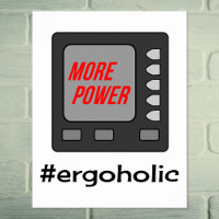 More power funny rower's motivational