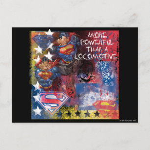 More Powerful Than A Locomotive Postcard