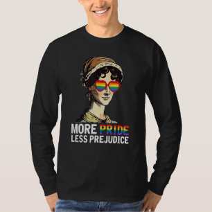 More Pride Less Prejudice Lgbt Gay Proud Ally Prid T-Shirt