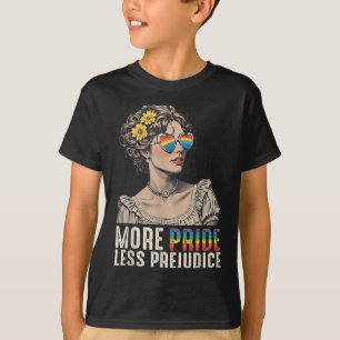 More Pride Less Prejudice Lgbt Queer Vintage Art A T-Shirt