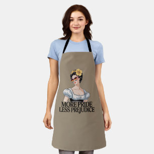 More Pride Less Prejudice LGBTQ Proud Ally Pride Apron