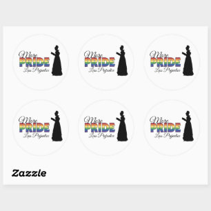 More Pride Less Prejudice sticker