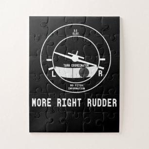 More Right Rudder Cfi Flight Instructor Pilot Gift Jigsaw Puzzle