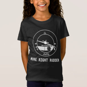 More Right Rudder Cfi Flight Instructor Pilot Gift T-Shirt