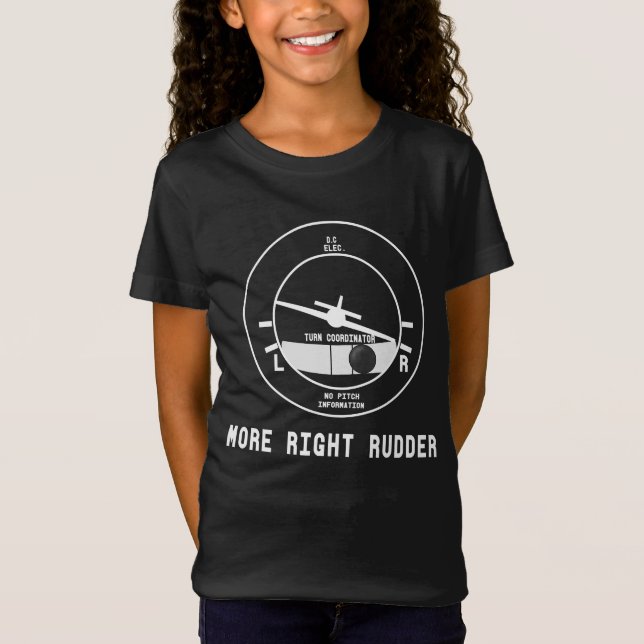 More Right Rudder Cfi Flight Instructor Pilot Gift T-Shirt (Front)