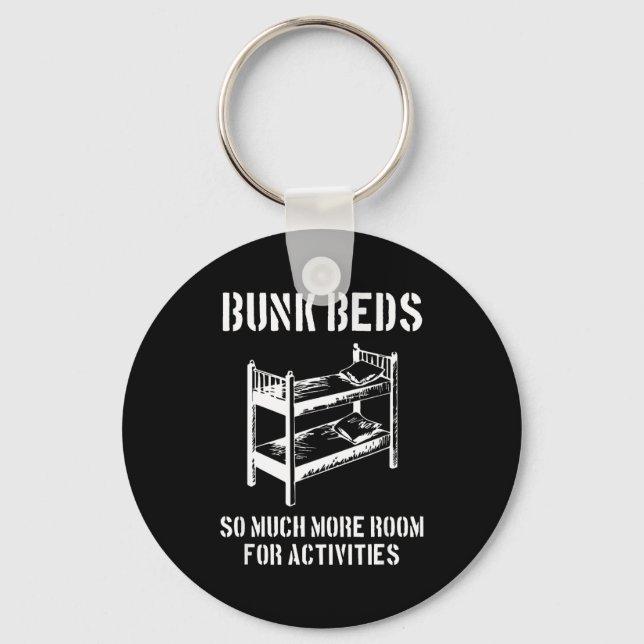 More Room For Activities - Movie Quote Funny Film  Key Ring (Front)