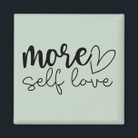 "More Self Love" Boho Inspirational Motivational Magnet<br><div class="desc">Add a gentle reminder to your daily routine with this "More Self Love" boho-style motivational magnet. Designed in modern minimalist style with soft, calming tones and elegant typography, it's perfect for encouraging self-care, self-worth, and positive energy. Whether displayed on your fridge, office board, or locker, this small but powerful magnet...</div>