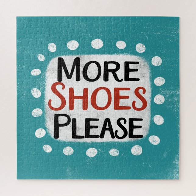 More Shoes Please Jigsaw Puzzle (Vertical)