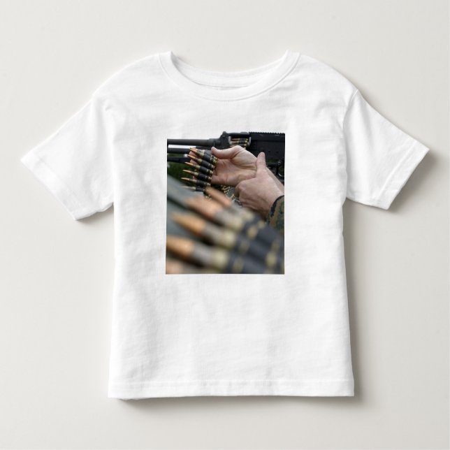 More than 3,000 rounds were fired from M-240G Toddler T-Shirt (Front)