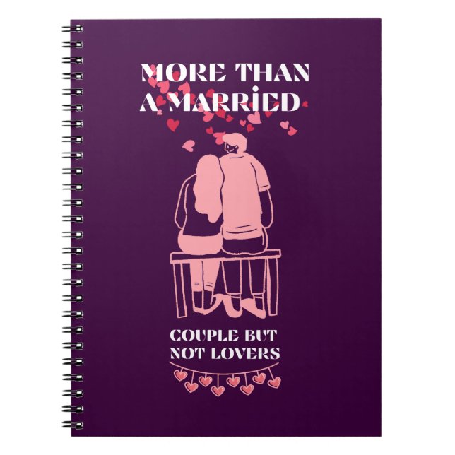 More Than a Married Couple, But Not Lovers Notebook (Front)