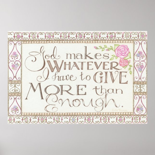 More Than Enough Poster (Front)