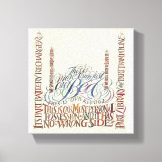 More Than Just A Bed Canvas Print