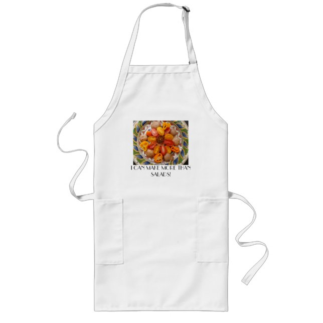More Than Salad Long Apron (Front)