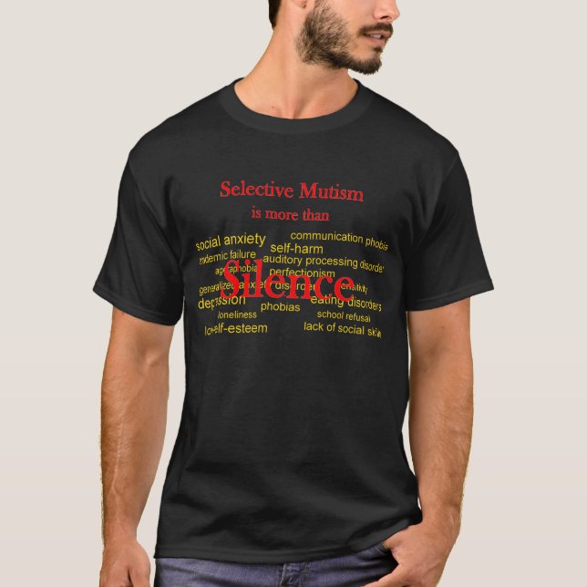 More than Silence dark T-Shirt (Front)