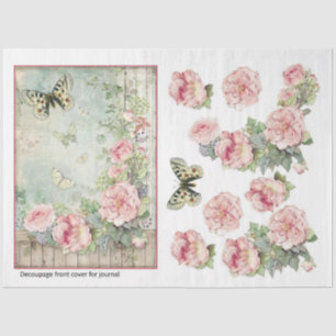 More Vintage Emphemera Series Design 10 Tissue Paper