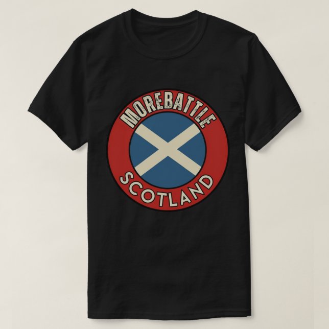 Morebattle, Scotland T-Shirt (Design Front)