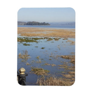 Morecambe Bay High Tide Flexible Photo Magnet