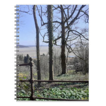 Morecambe Bay View Spiral Notebook