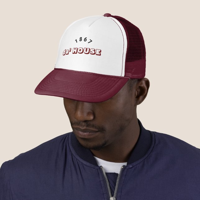 MOREHOUSE (" 'da House") Trucker Hat (In Situ)