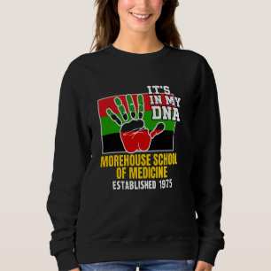 Morehouse School of Medicine, MSM, Red, Black and Sweatshirt