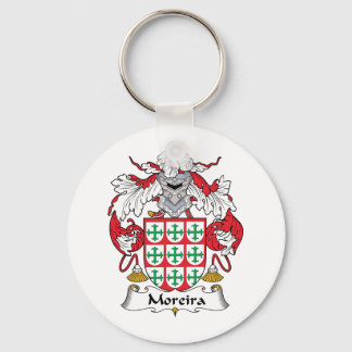 Moreira Family Crest Key Ring