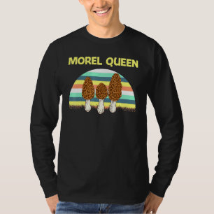 Morel For Women Mum Morel Mushroom Fungi Hunter 2 T-Shirt
