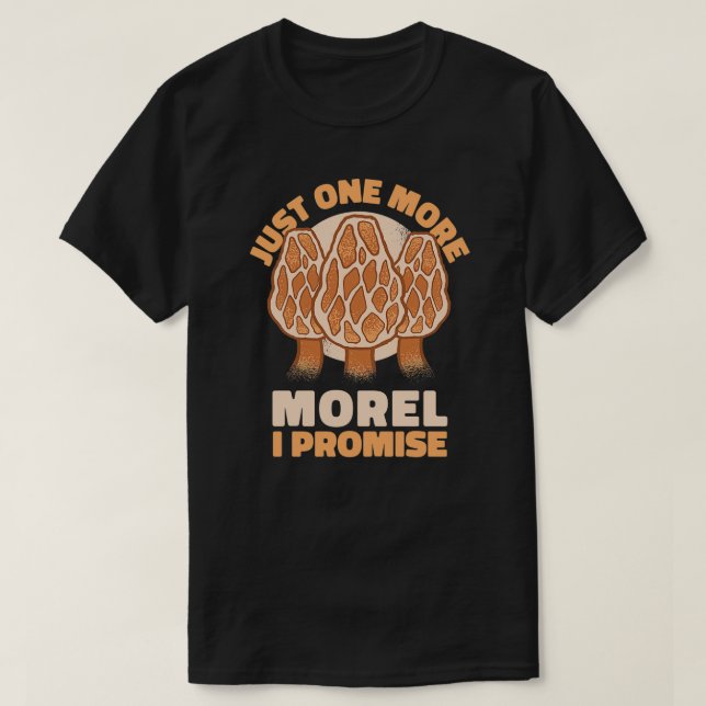 Morel fungi T-Shirt (Design Front)