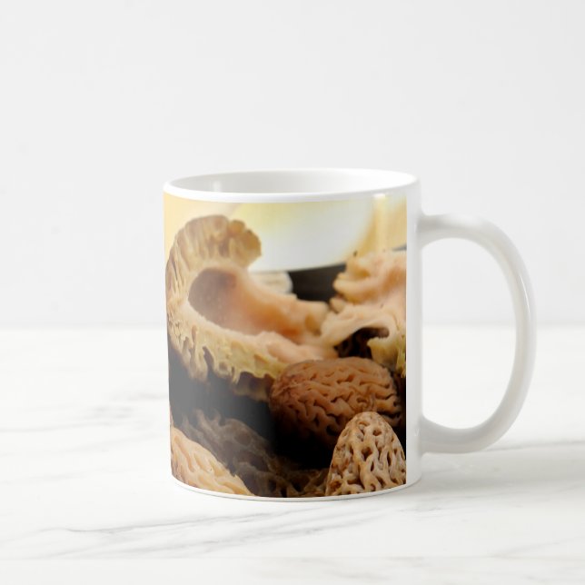 Morel Mushroom Coffee Mug (Right)