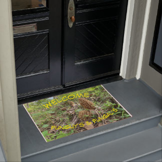 Morel Mushroom Door Mat