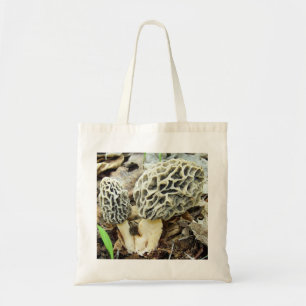 Morel Mushroom Family Tote Bag