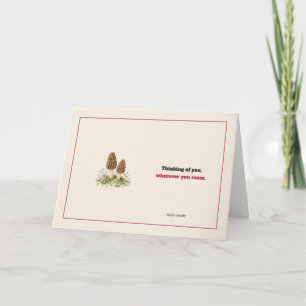 Morel Mushroom Greeting Card
