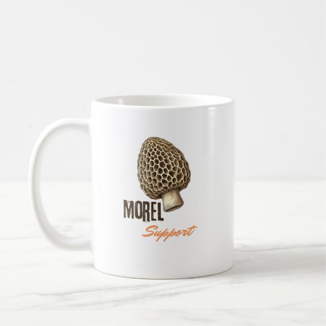 Morel Support Mug (Left)