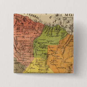 Morelos, Mexico 15 Cm Square Badge