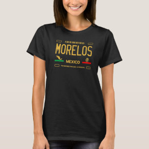 Morelos Mexico License Plate Aesthetic Morelos T-Shirt