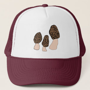 Morels Mushrooms Fun Fungi CUSTOMIZE IT Trucker Hat