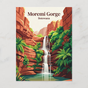 Moremi Gorge Botswana Postcard