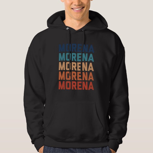 Morena Hispanic Latina Hoodie (Front)