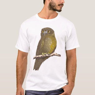 Morepork RURU NZ bird T-Shirt