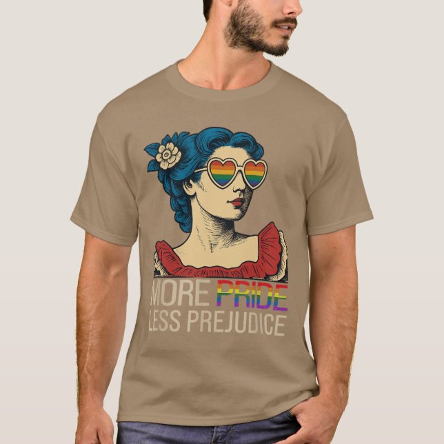 MorePrideLessPrejudice boy T-Shirt (Front)